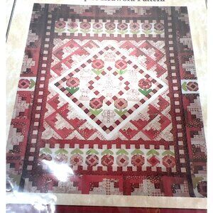 RARE Plumples "Paper Doll Memories" Quilt Pattern For Redwork Quilting Projects